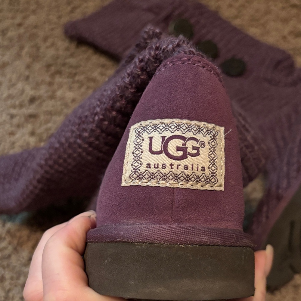 UGG Plum Knit Footwear - Picture 3 of 5
